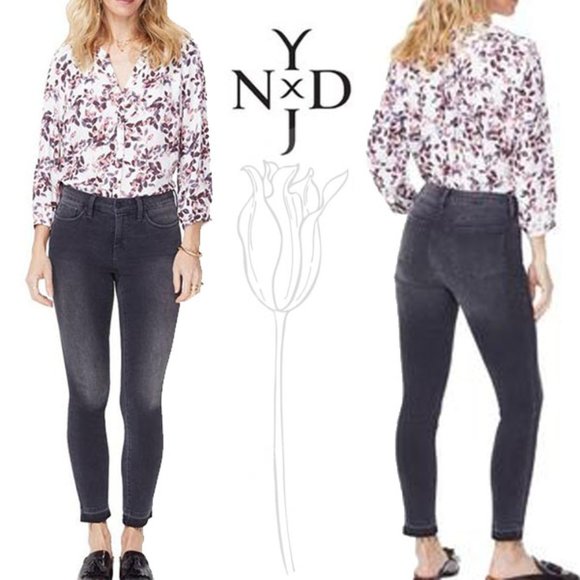 NYDJ Ami Ankle Skinny Jeans In Columbia 16 - Picture 1 of 13